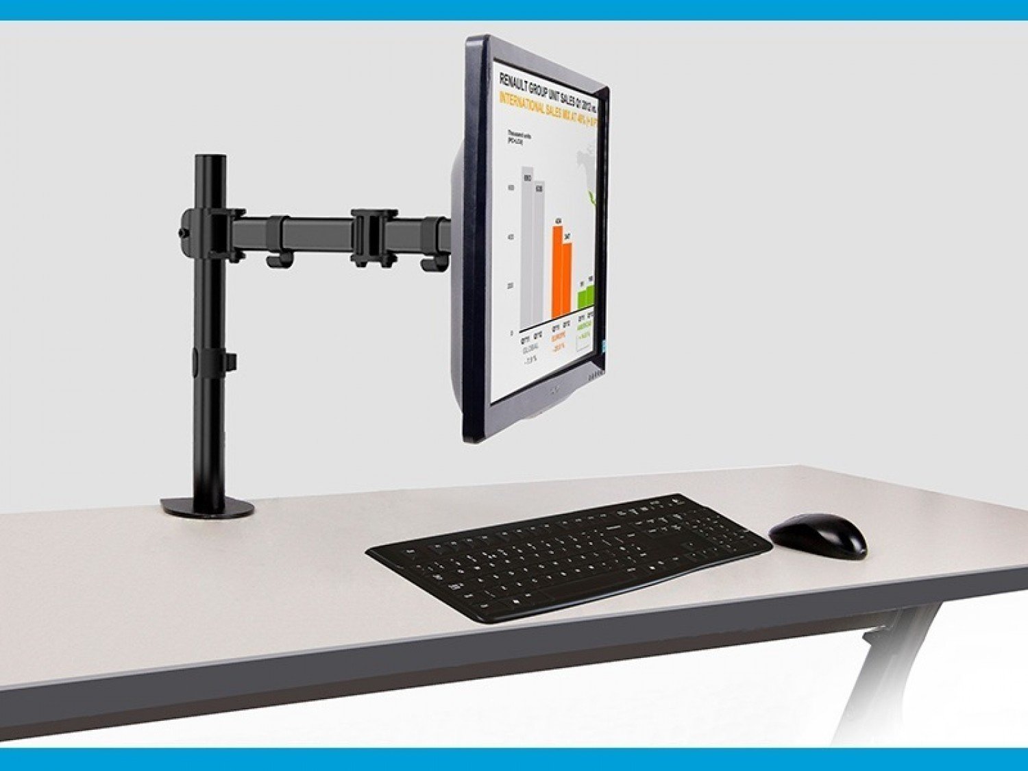 SOPORTE DE ESCRITORIO INTELAID 13/27 VESA 100X100 IT-DBSL - Imagen 2