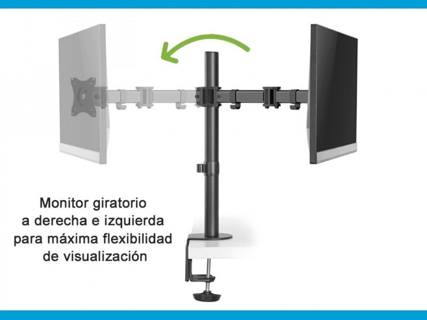 SOPORTE DE ESCRITORIO INTELAID 13/27 VESA 100X100 IT-DBSL - Imagen 4