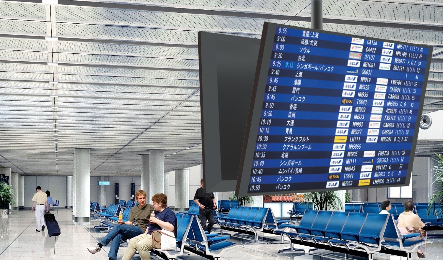 SOPORTE INTELAID TV DOBLE TELESCOPICO DE TECHO IT-CBS42D - Imagen 2