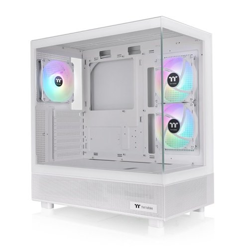 Gabinete TT View 270 Plus ARGB TG x2 Fan ARGB x3 Snow White (4199)
