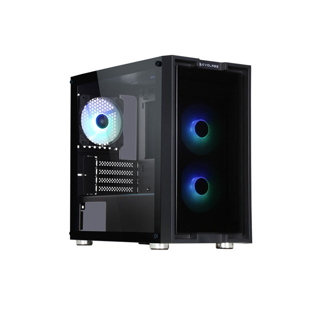 GABINETE EVOLABS INNOV8 EVO-210M ARGB X3 FANS GABINETE EVOLABS INNOV8 EVO-210M ARGB X3 FANS
