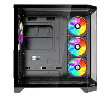 Gabinete Raptor Eclypse TG x2 Mid-Tower RGB Fan x4 (6711) - Imagen 3