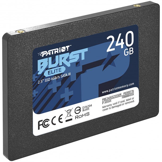 SSD PATRIOT 240GB BURST ELITE SATA3