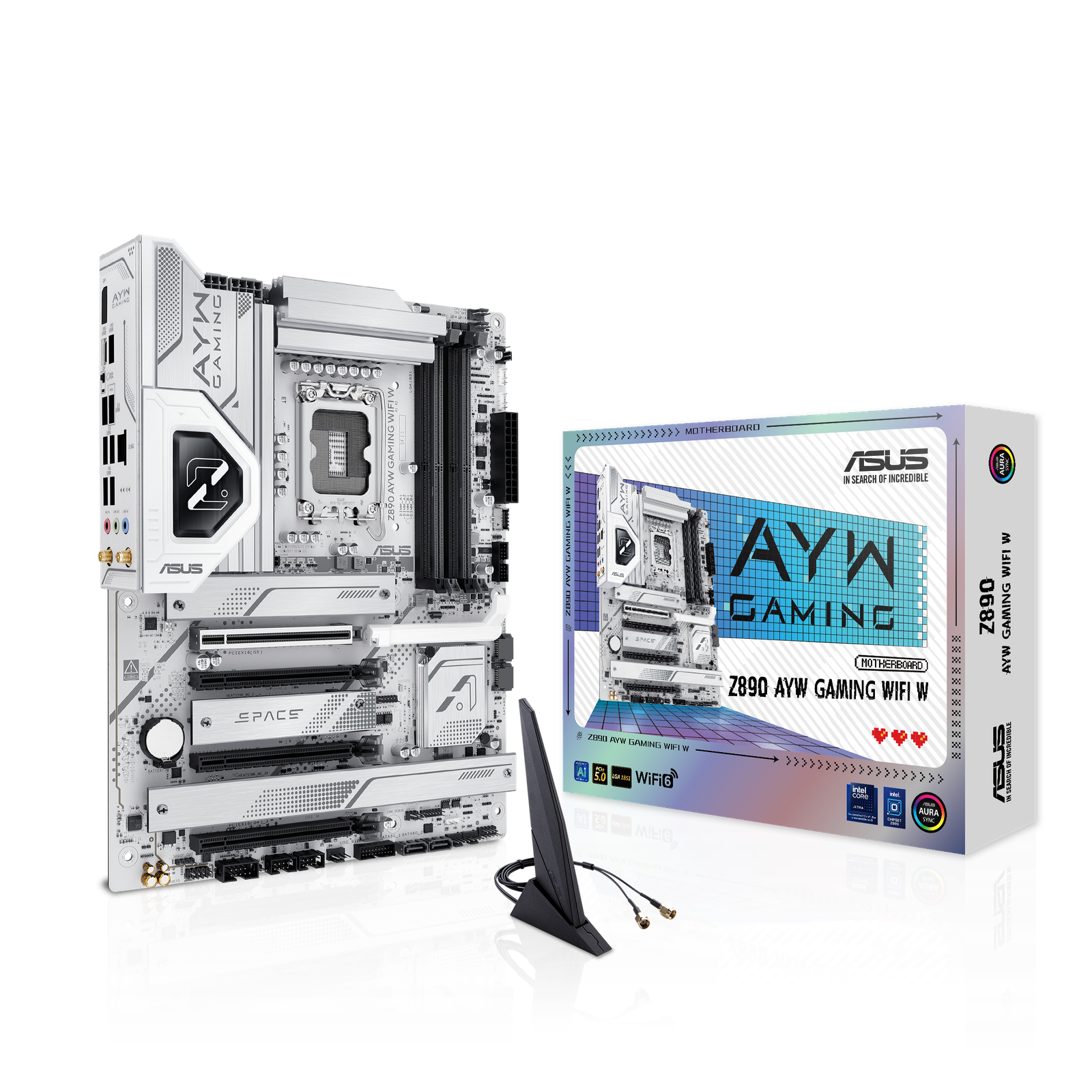 MOTHER ASUS ( LGA 1851) Z890 AYW GAMING WIFI W MOTHER ASUS ( LGA 1851) Z890 AYW GAMING WIFI W