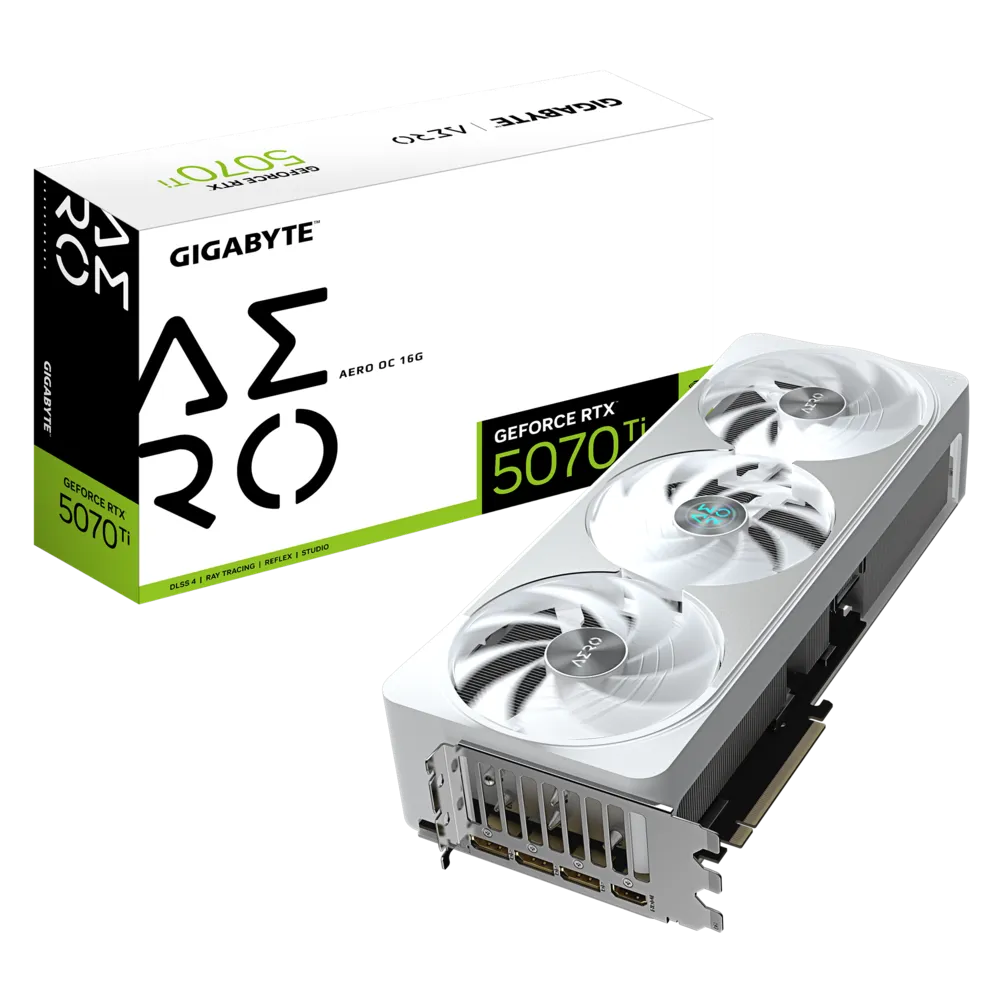 VGA GIGABYTE GEFORCE RTX 5070 TI AERO OC 16GB