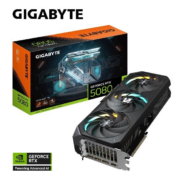VGA GIGABYTE GEFORCE RTX 5080 GAMING OC 16GB