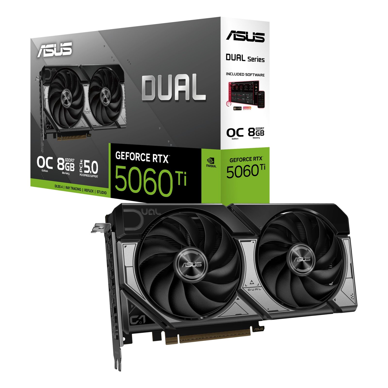 ASUS GEFORCE RTX 5060 Ti DUAL OC EDITION 8G
