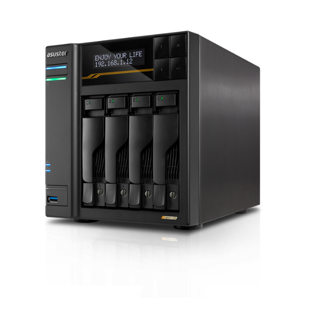 Asustor NAS Tower Lockerstor 4 Gen 2 AS6704T 4X3.5/2.5
