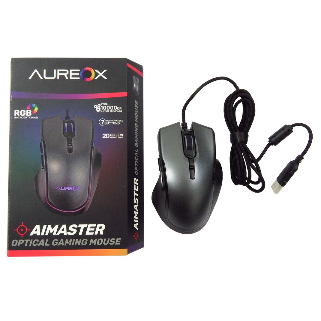 AURICULAR AUREOX MOUSE GAMER AIMASTER