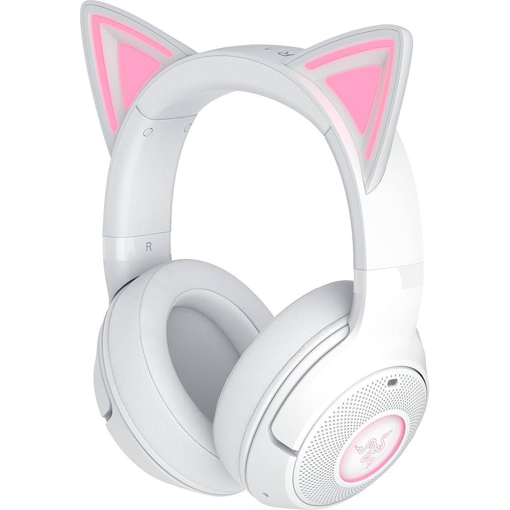 AURICULAR GAMER RAZER KRAKEN KITTY V2 WHITE BLUETOOTH RGB