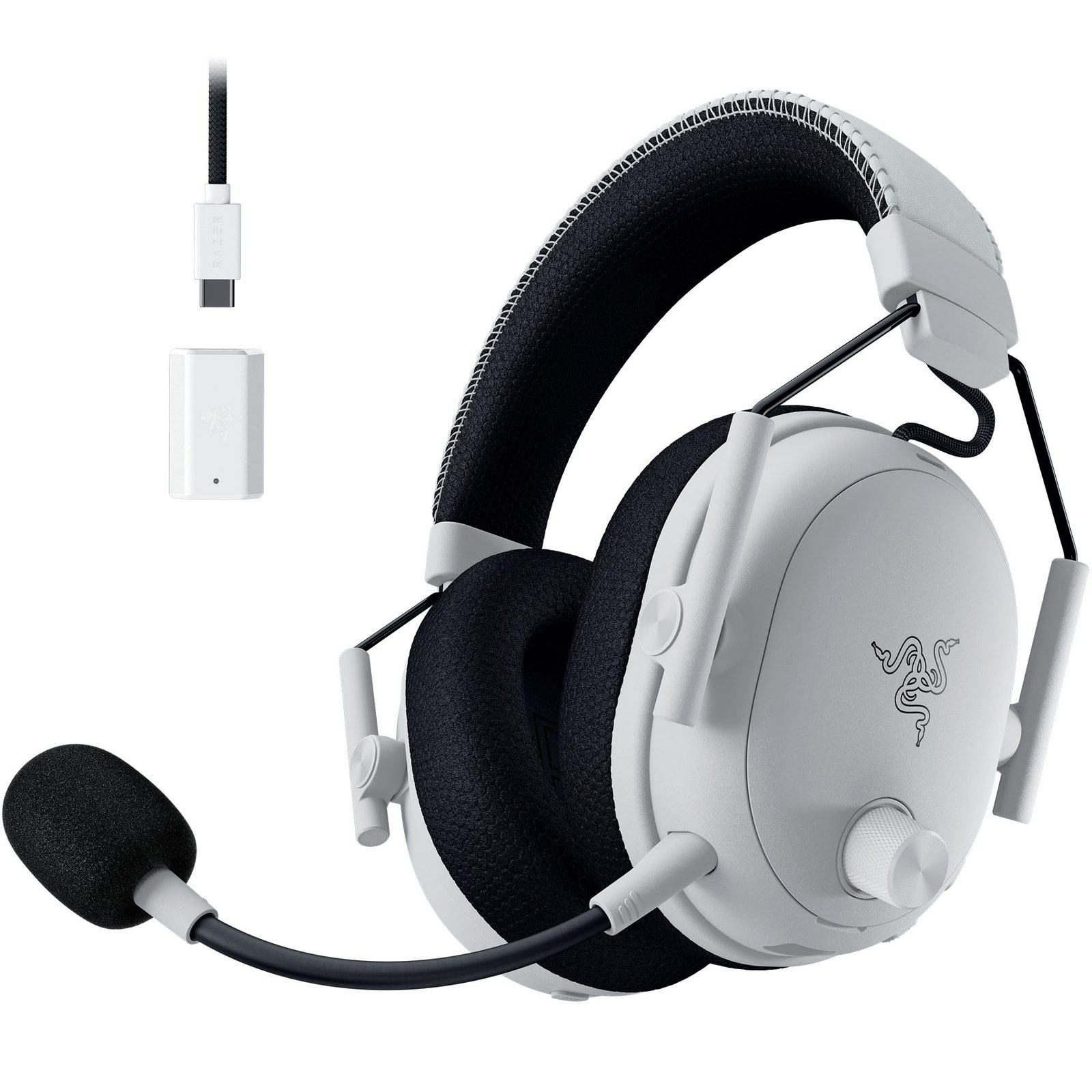 Auriculares Razer BlackShark V3 Pro Wireless White