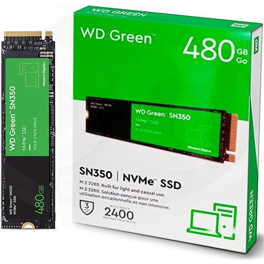 DISCO SSD M.2 480GB WD GREEN SN350