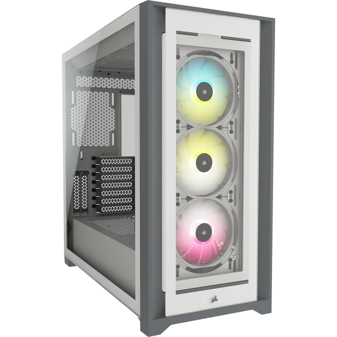 GABINETE CORSAIR ICUE 5000X RGB BLANCO