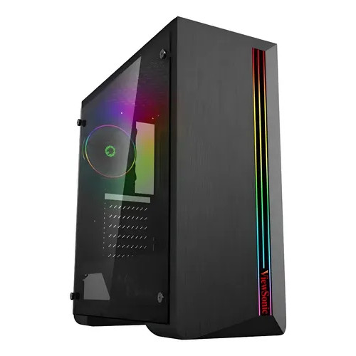 GABINETE VIEWSONIC G510 SHINE MID TOWER C/FUENTE 500W GP500 80 PLUS BRONZE
