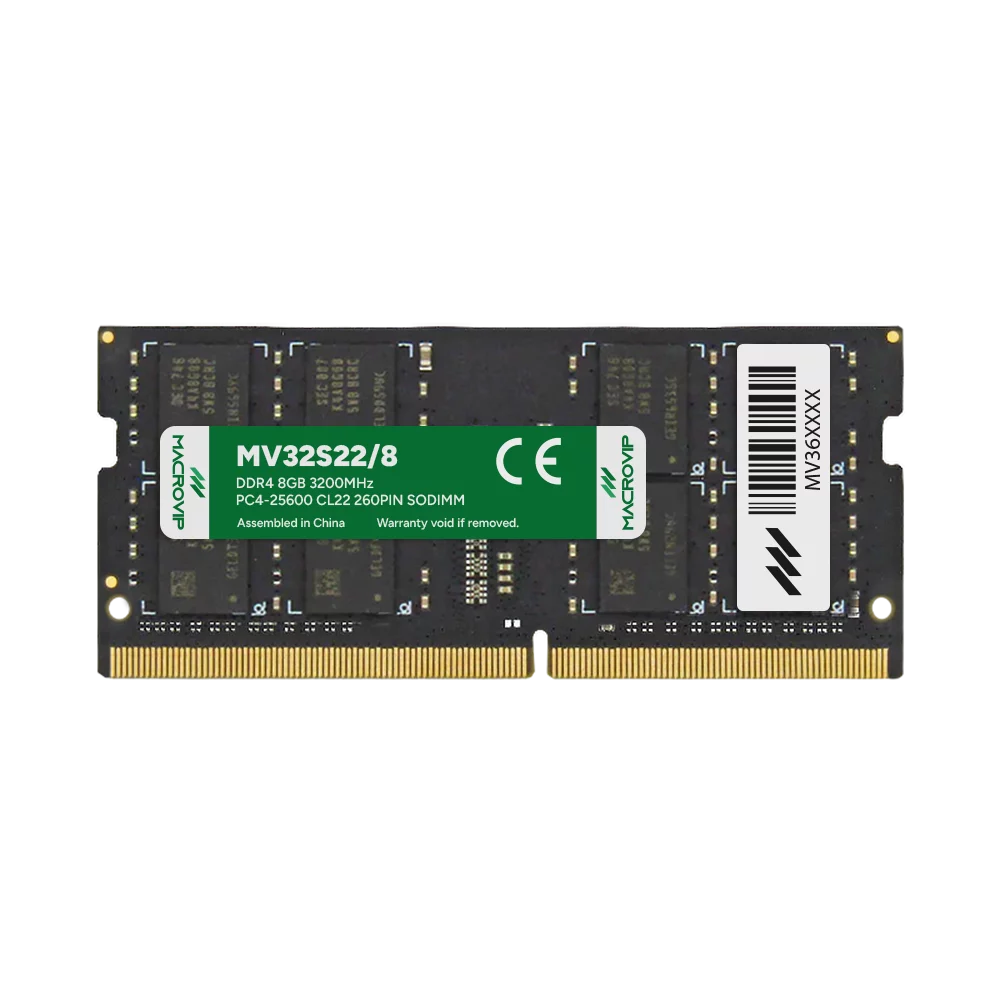 MEMORIA SODIMM 8GB DDR4 3200MHZ MACROVIP MV32S22/8