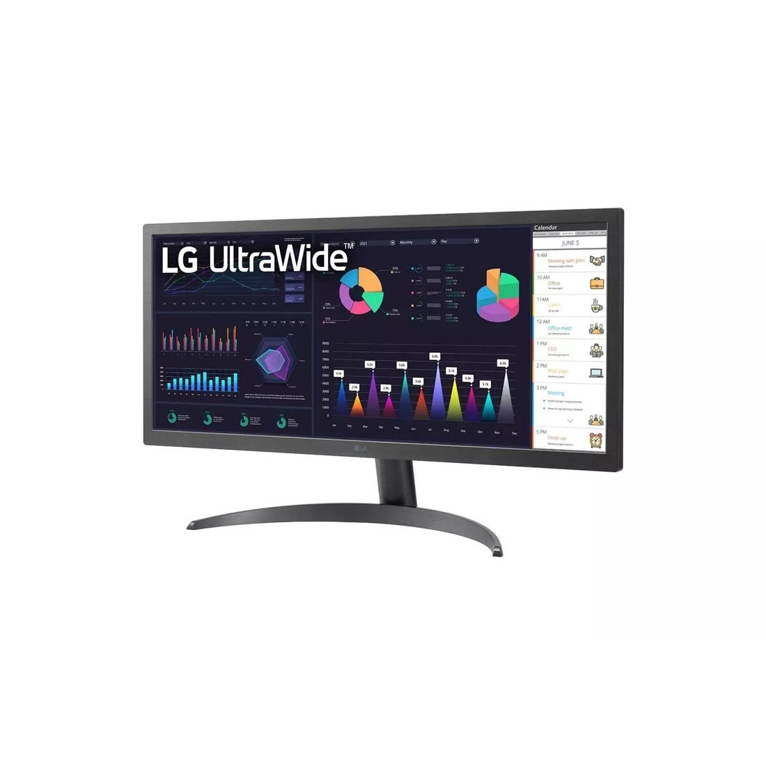 MONITOR LG 26 ULTRA WIDE 26WQ500-B WFHD NARROW BEZEL