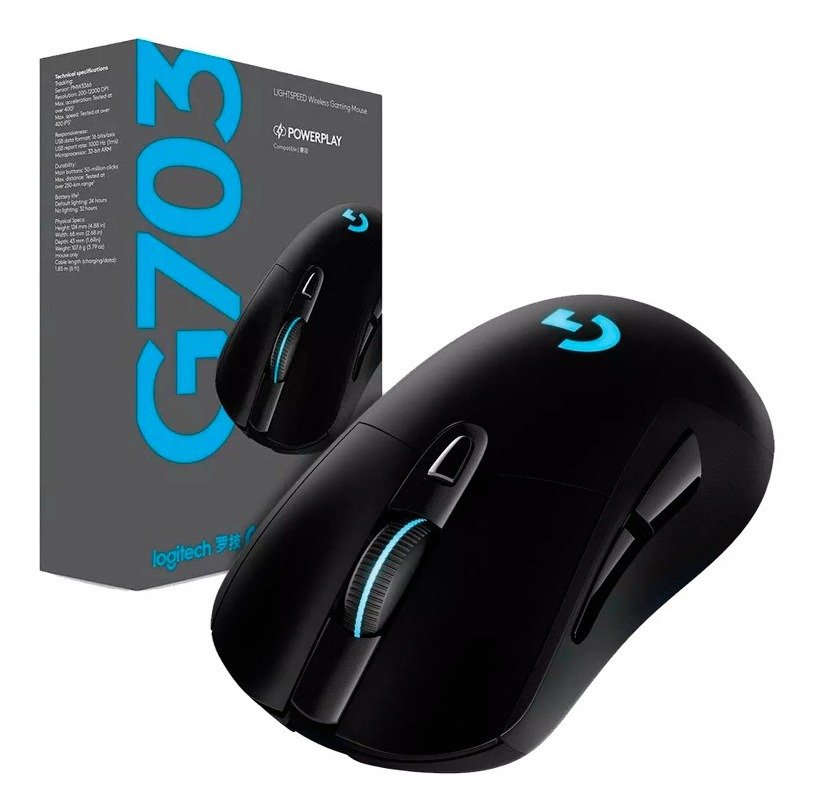 Mouse Logitech G703 Gaming Lightspeed Wireless 910-005639 Mouse Logitech G703 Gaming Lightspeed Wireless 910-005639