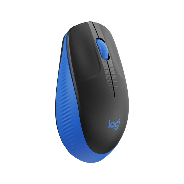 Mouse Logitech Wir M190 Black/Blue 910-005903 - Imagen 2