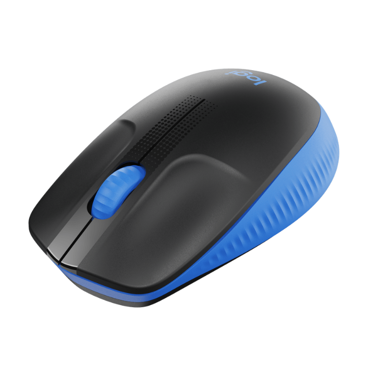 Mouse Logitech Wir M190 Black/Blue 910-005903 - Imagen 3