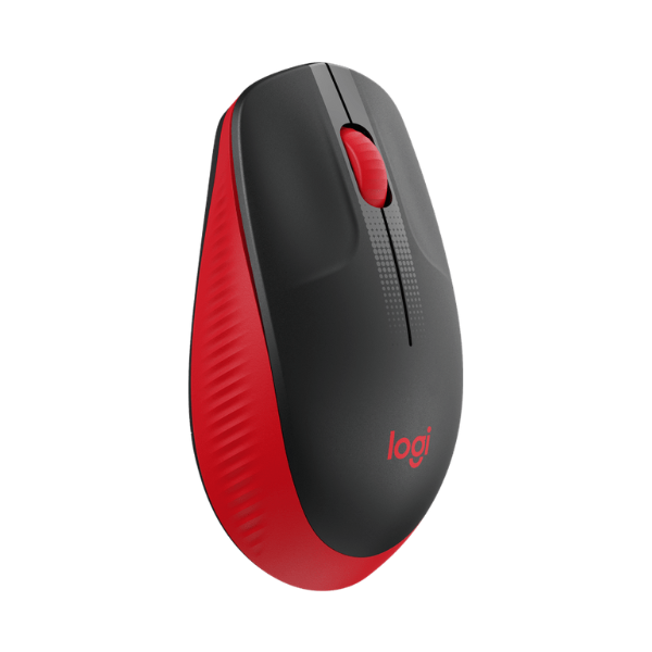 Mouse Logitech Wir M190 Black/Red 910-005904 - Imagen 2