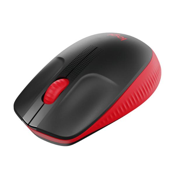 Mouse Logitech Wir M190 Black/Red 910-005904 - Imagen 3