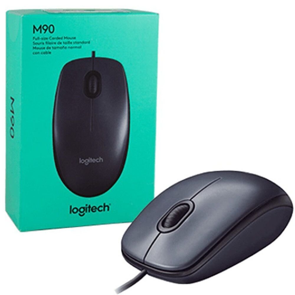Mouse Logitech M90 Dark Midnight Gray 910-004053