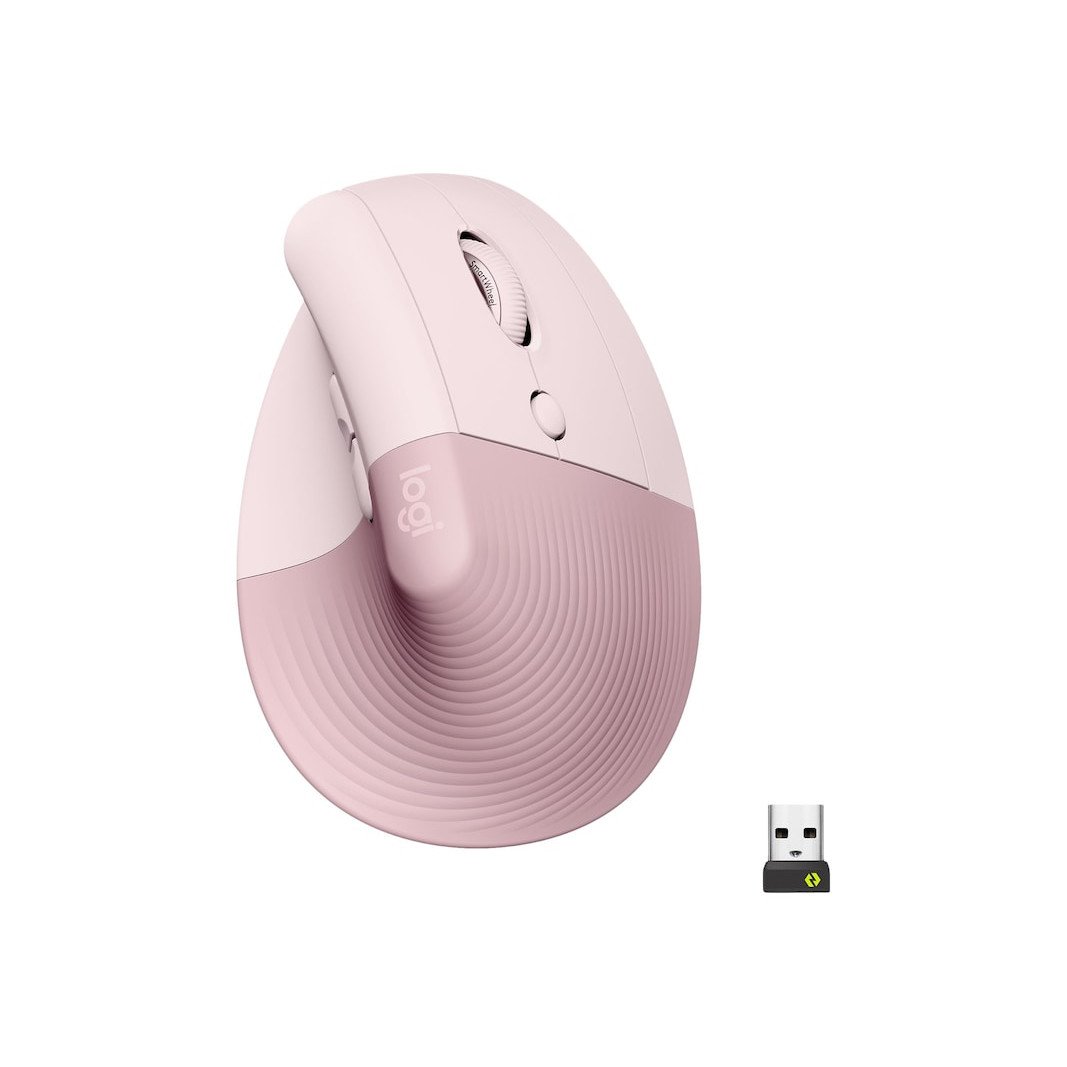 Mouse Logitech Wir Lift Ergo Rose 910-006472