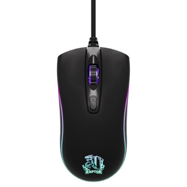 MOUSE  RAPTOR STORM GRIP 4BT  3600 DPI 7 COLORES