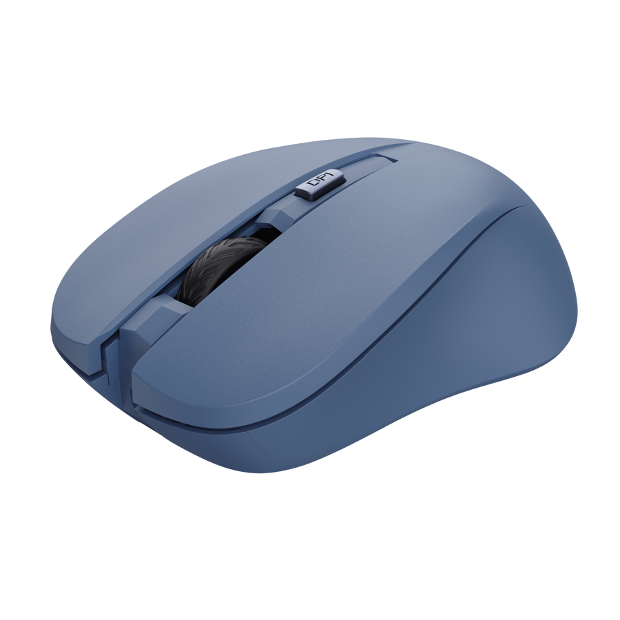 MOUSE TRUST MYDO SILENT WIRELESS ECO BLUE