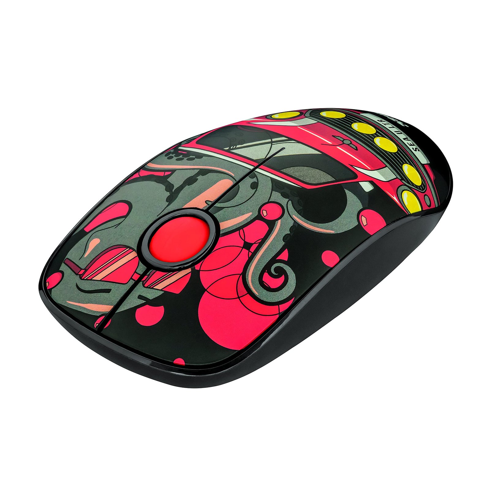 MOUSE TRUST SKETCH SILENT WIRELESS RED MOUSE TRUST SKETCH SILENT WIRELESS RED