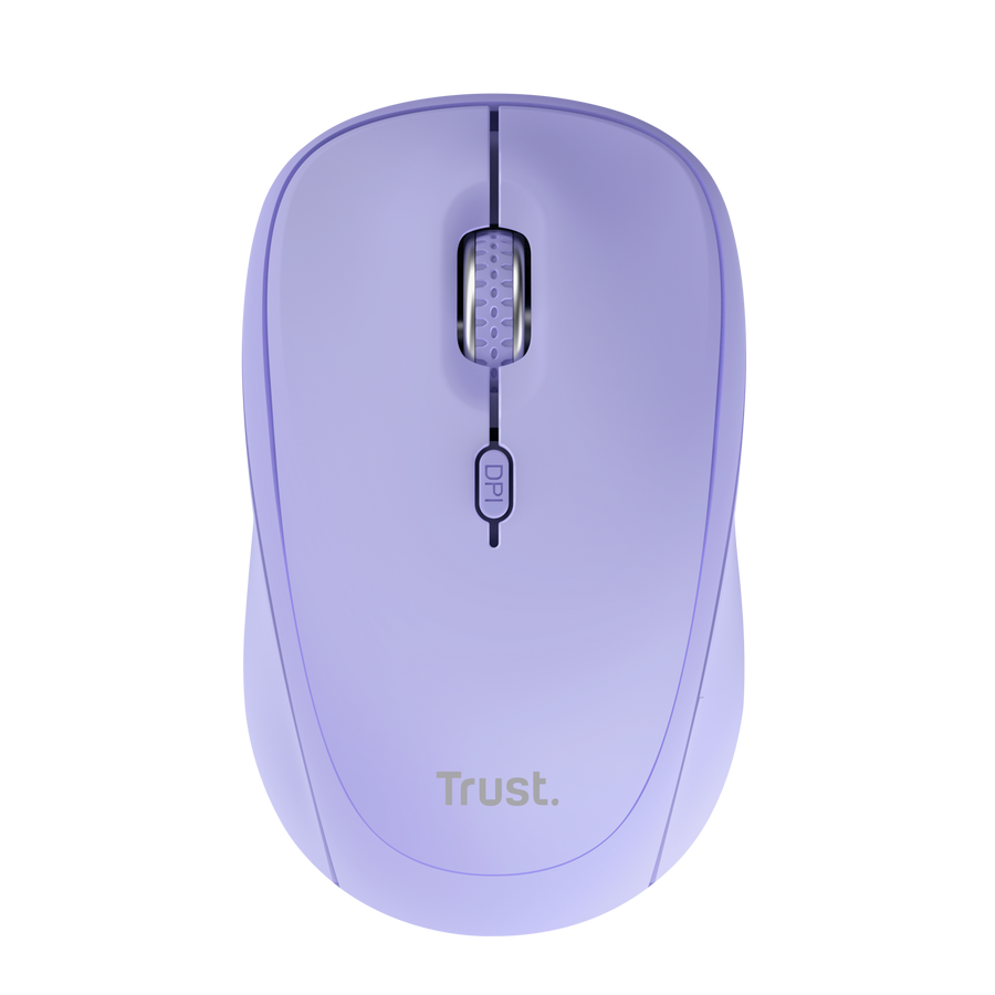 MOUSE TRUST YVI MULTI-DEVICE WIRELESS PURPLE MOUSE TRUST YVI MULTI-DEVICE WIRELESS PURPLE