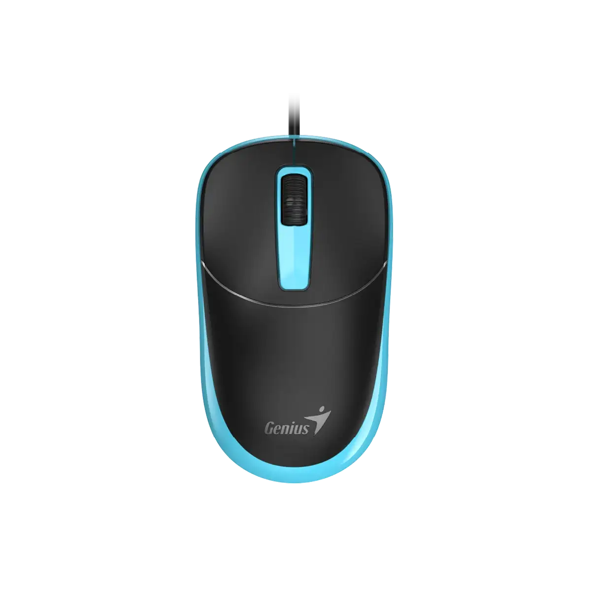 MOUSE USB GENIUS DX-123 BLACK/BLUE