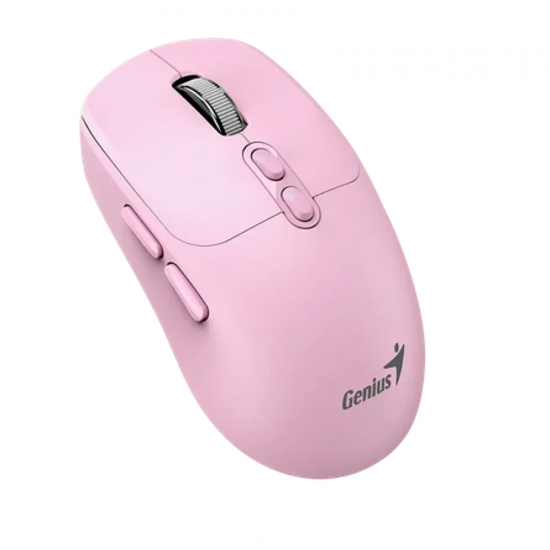 MOUSE WIRELESS GENIUS NX-8080S BT-2.4Ghz PINK MOUSE WIRELESS GENIUS NX-8080S BT-2.4Ghz PINK