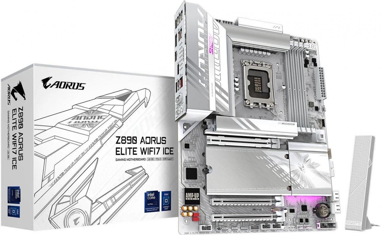 MOTHER GIGABYTE (LGA1851) Z890 A ELITE WF7 ICE MOTHER GIGABYTE (LGA1851) Z890 A ELITE WF7 ICE