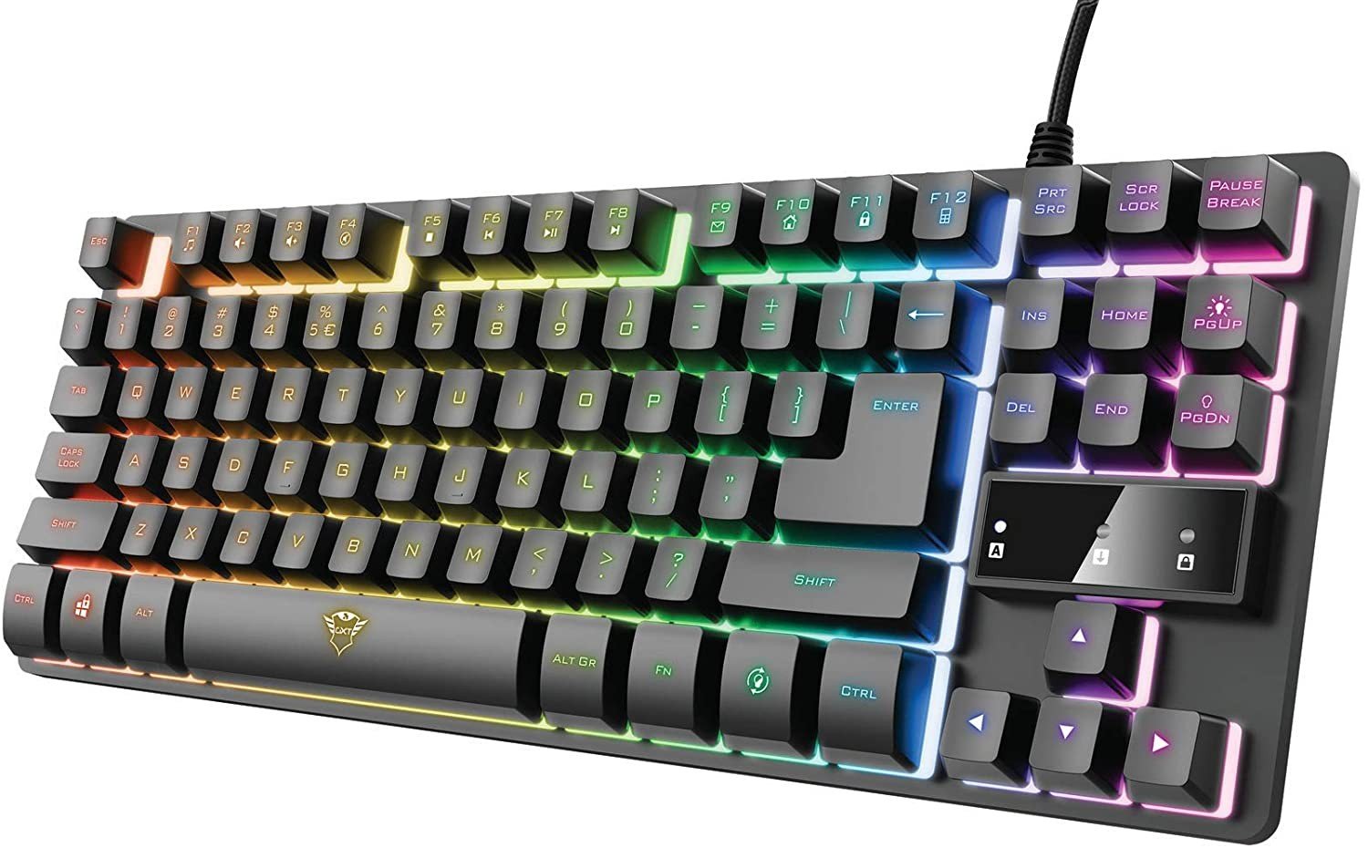 TECLADO TRUST THADO TKL ES GXT833