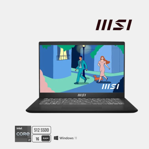 NOTEBOOK MSI MODERN 14 14" D2RMG INTEL CORE 7 240H 16GB 512GB W11HOME