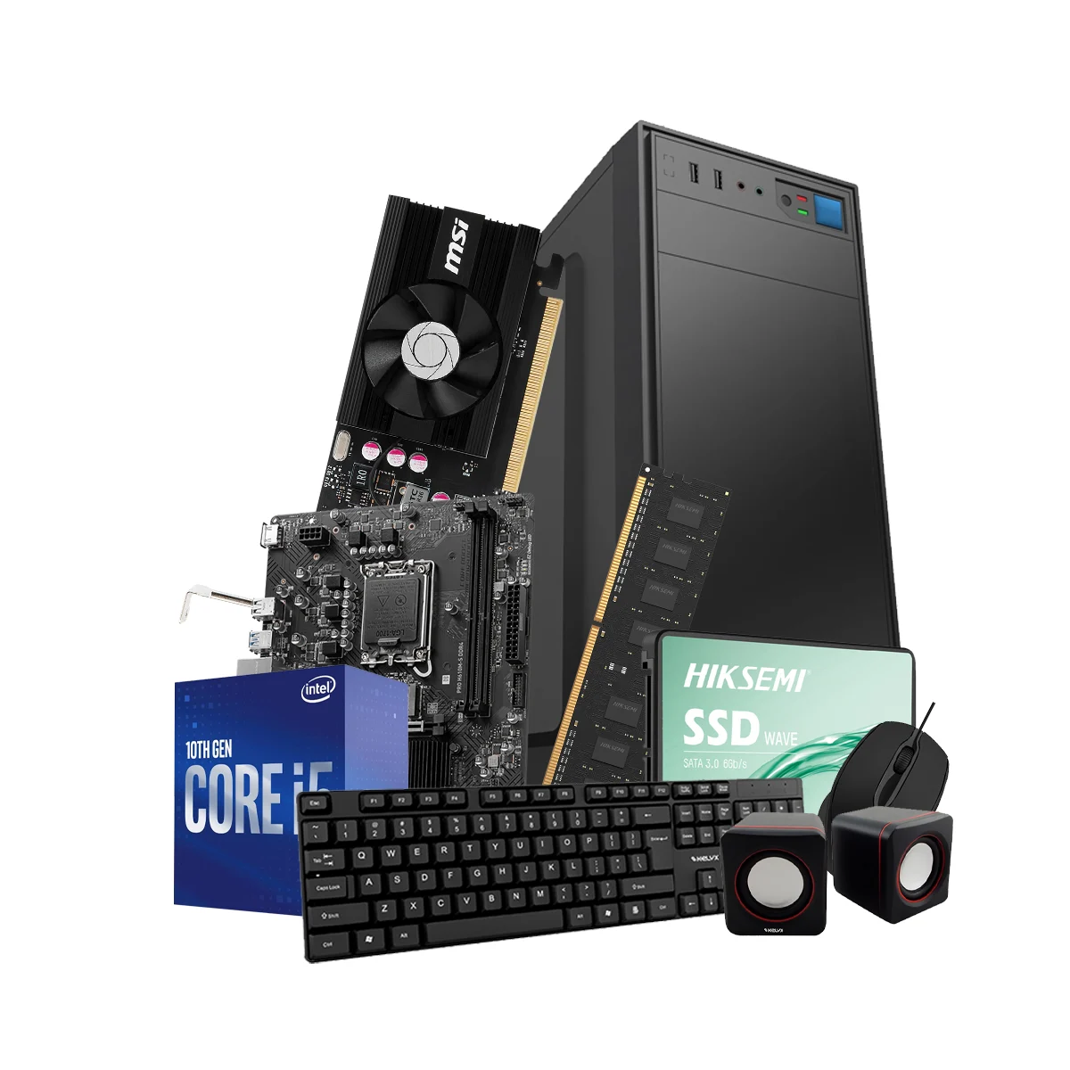 PC ARMADA KELYX INTEL I5 12400F 8GB RAM 480GB SSD GT 1030 SIN SO
