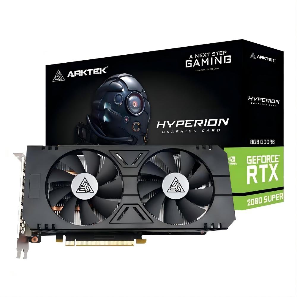 PLACA DE VIDEO ARKTEK NVIDIA GEFORCE RTX 2060 SUPER 8GB 256 BIT