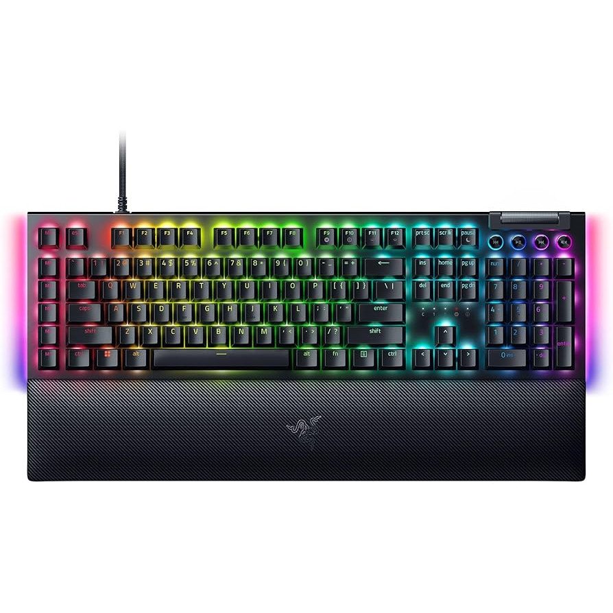 TECLADO RAZER BLACKWIDOW V4 MECHANICAL GREEN SWITCH US LAYOUT TECLADO RAZER BLACKWIDOW V4 MECHANICAL GREEN SWITCH US LAYOUT