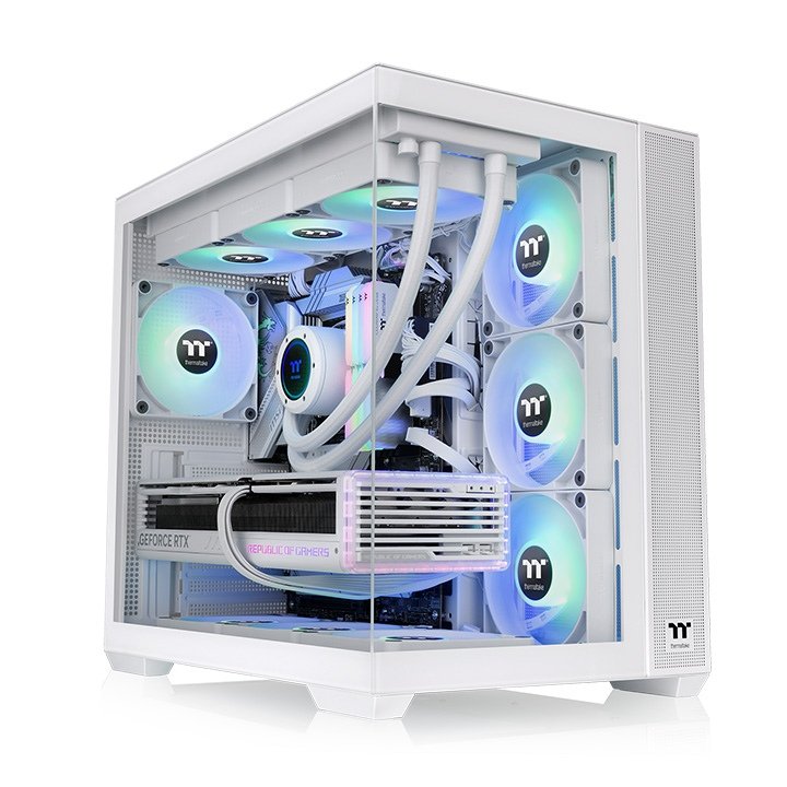 THERMALTAKE VIEW 380 TG ARGB SNOW THERMALTAKE VIEW 380 TG ARGB SNOW