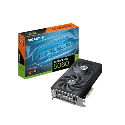 PLACA DE VIDEO GIGABYTE NVIDIA GEFORCE RTX 5060 8GB EAGLE OC